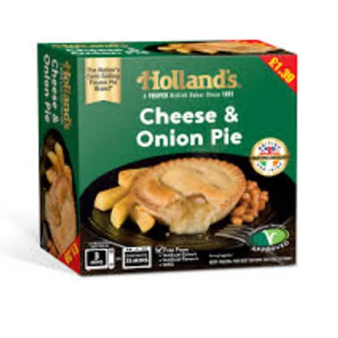 Hollands Cheese & Onion Pie