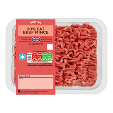 Honest Value British Beef Mince 500g