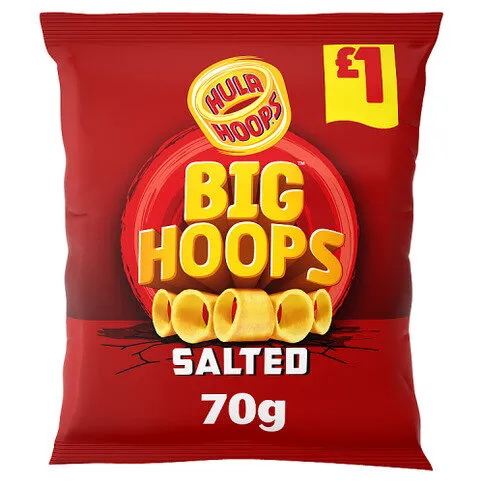 Hula Hoops Big Hoops Original Crisps 70g