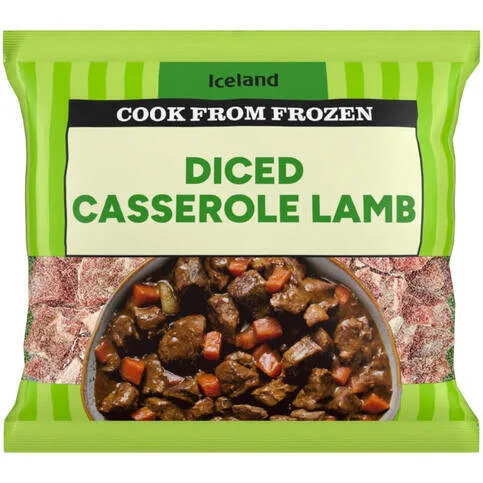 Iceland Diced Lamb 350g
