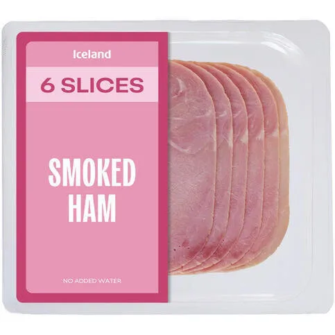 Iceland Smoked Ham 100g