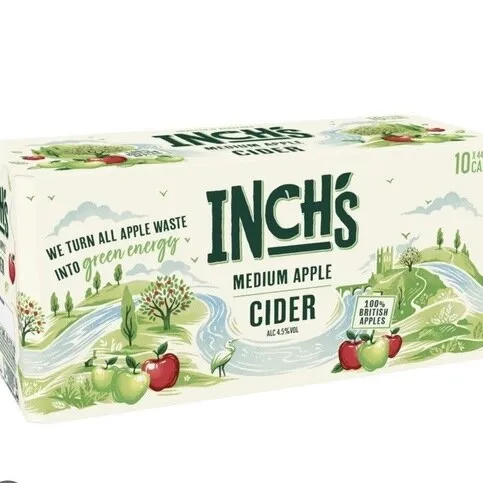 INCH'S Medium Apple cider 10pk