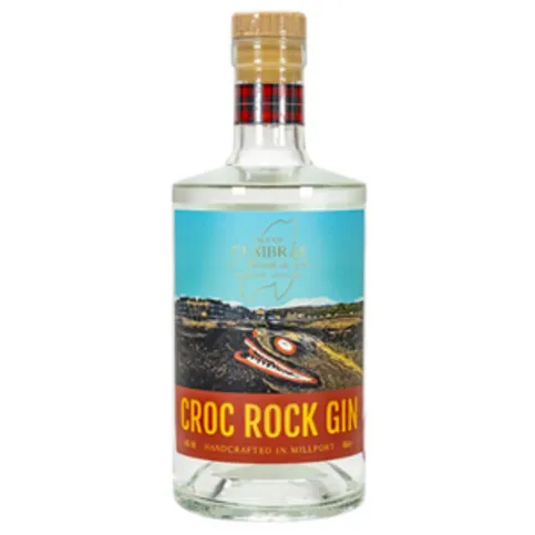 Isle Of Cumbrae Croc Rock Gin 70cl