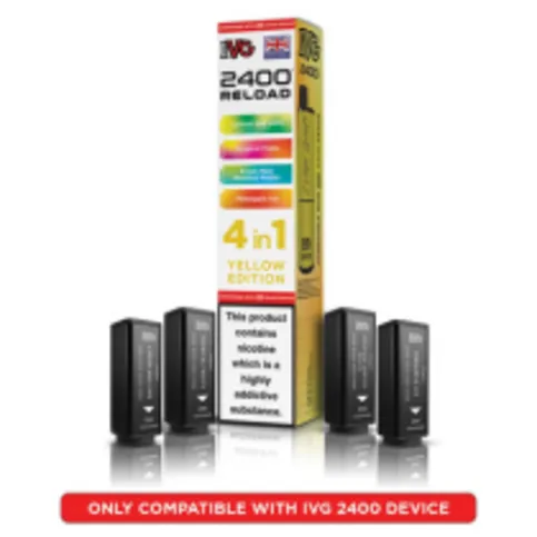 IVG 2400 Reload Yellow Edition PODS