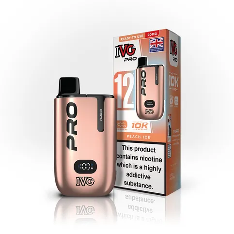 Ivg Pro 12 Kit Peach Ice - 20mg