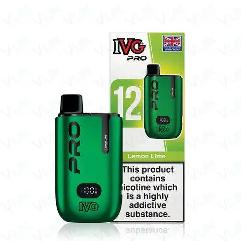 IVG Pro 12 Prefilled Pod Kit - Lemon Lime