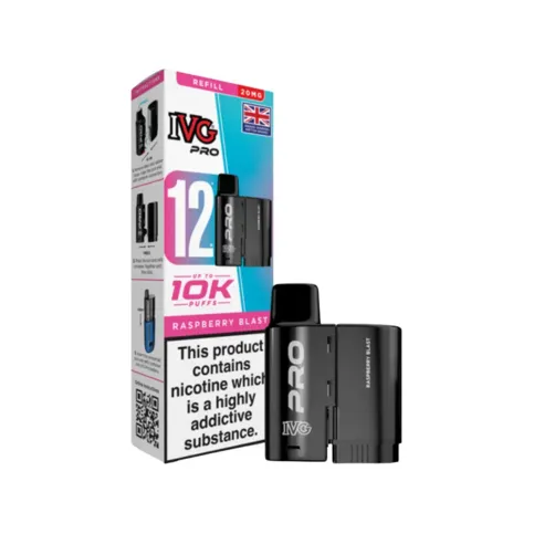 Ivg Pro Pods Refills Raspberry Blast