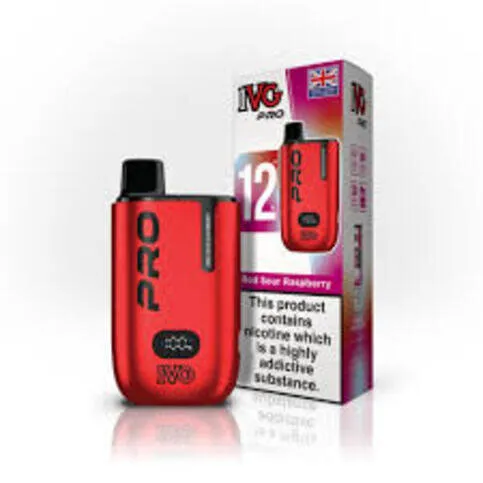 IVG Pro Red Sour Raspberry 12ml