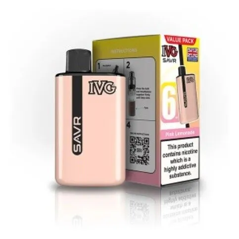 Ivg Savr  Pink Lemonade 3000 Puffs