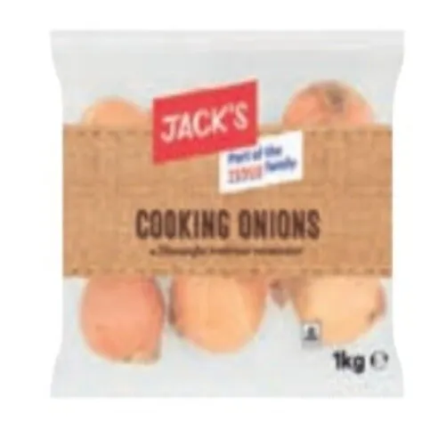 Jacks Cooking Onions 1KG