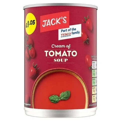 Jack's Cream of Tomato Soup 400g