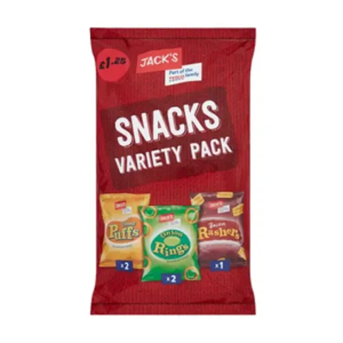 Jack's Snacks Variety Pack 5 x 16g