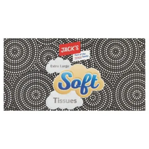 Jacks Soft Tissues 100 Pack