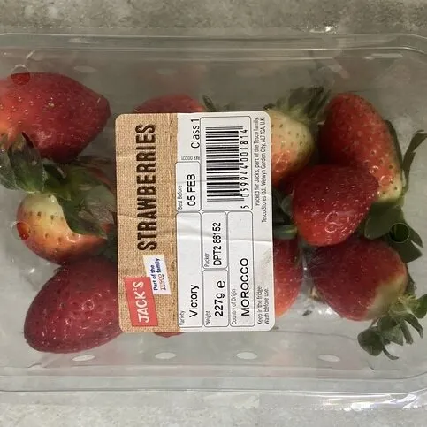 Jacks Strawberries (PART OF THE TESCO FAMILY) 227g