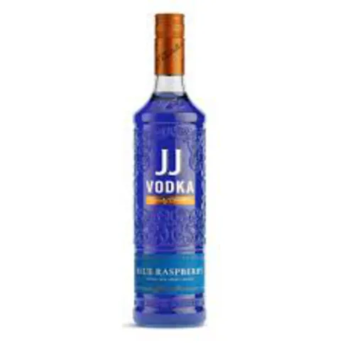 JJ Blue Raspberry Vodka 70cl