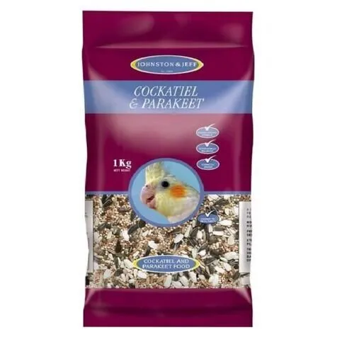 Johnson & Jeff Cockatiel & Parakeet Bird Food 1kg