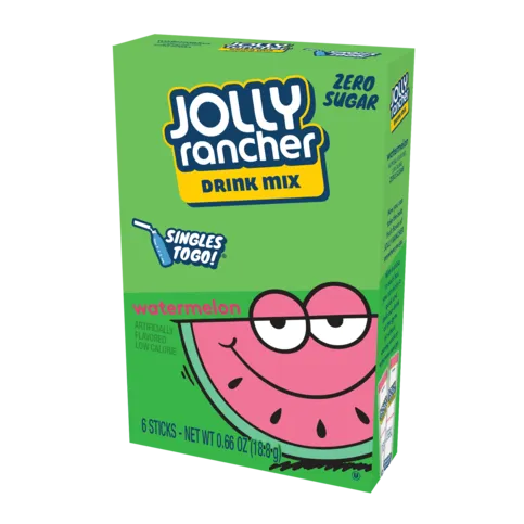 Jolly Ranchers Zero Sugar Water Melon 18.8g