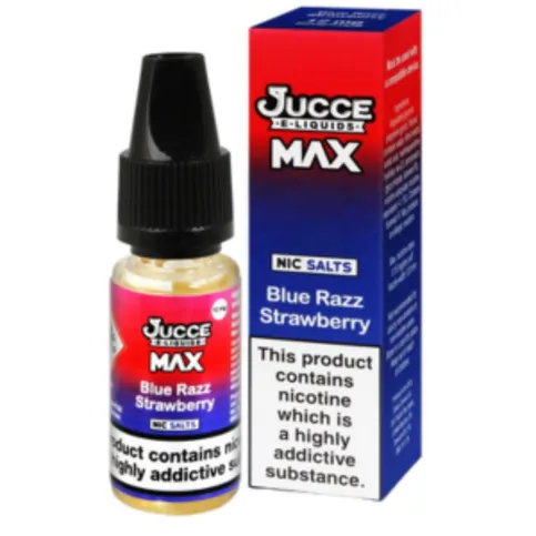 Jucce Max Blue Razz Strawberry 9mg