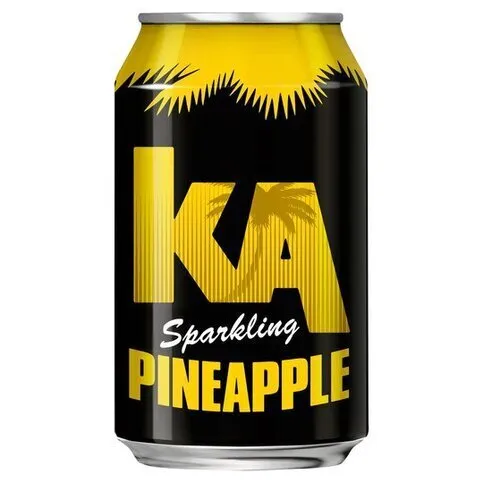 KA Sparkling Pineapple 330ml Can