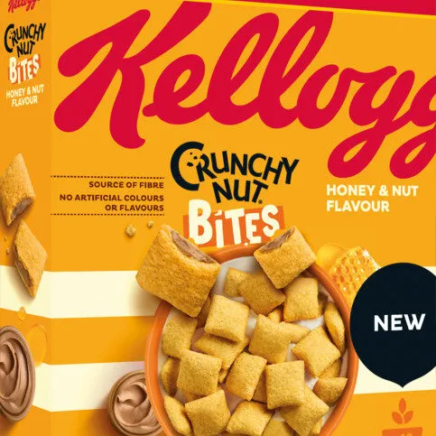 Kelloggs Crunchy Nut Bites 375g