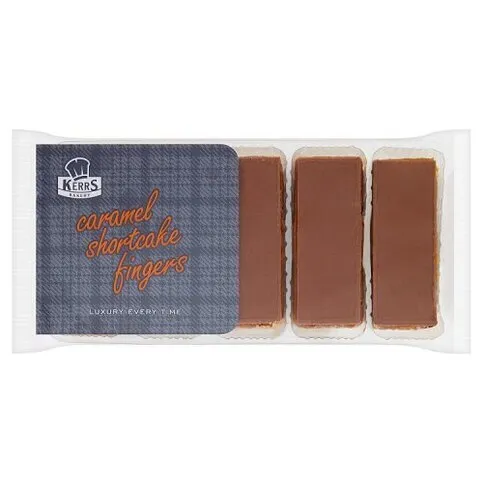 Kerrs Bakery of Wishaw – 5x Caramel Shortcake Slices