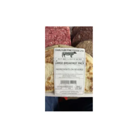 Carlyles Large Breakfast Pack