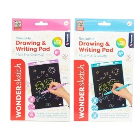 Signature 8" Reusable Drawing & Writing Lcd Screen Pad