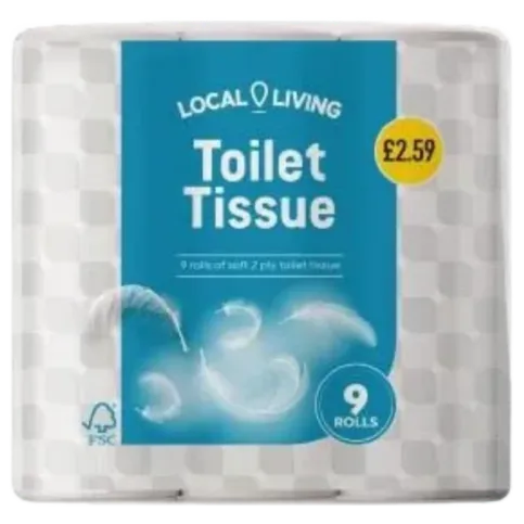 Local Living Toilet 9 Rolls