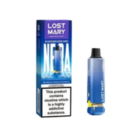 Lost Mary Nera 15k Replacement Prefilled Pod Blueberry Cherry Cranberry 20mg