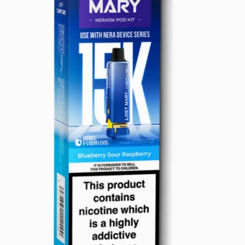 LOST MARY NERA 15K POD Blueberry Sour Raspberry