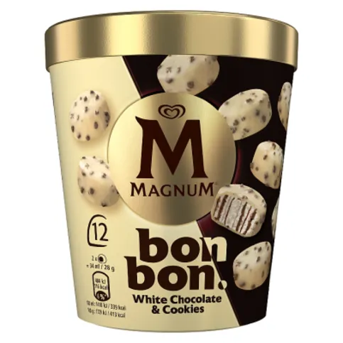 Magnum Bon Bon White Chocolate & Cookies 12x 17 ml (204 ml)