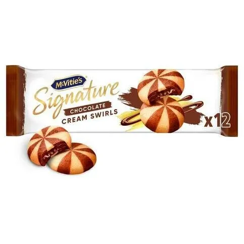 Mcvities Signature Chocolate Cream Swirls
