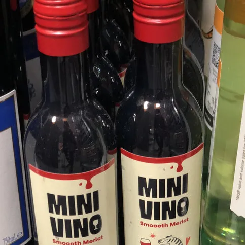 MINIVINO MERLOT 187ML BTL