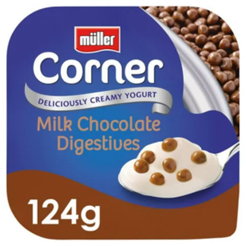 Müller Corner Milk Chocolate Digestives Yogurt 124g