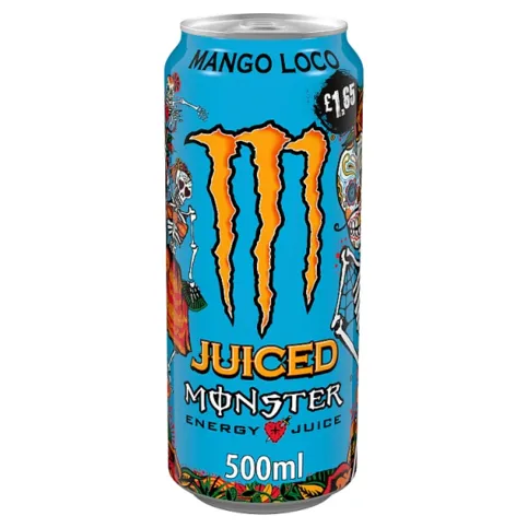 Monster Juiced Mango Loco 12 x 500ml (Full Case)