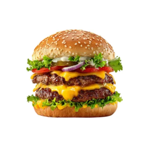 Morrisons Double Cheese Burger