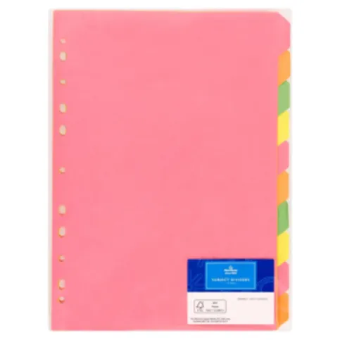 Morrisons Subject Dividers 10pk