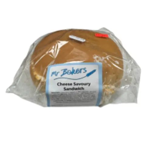 Mr Baker's Cheese Savoury Sandwich 