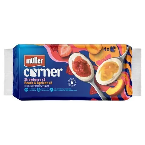 Muller Corner Strawberry 4PK