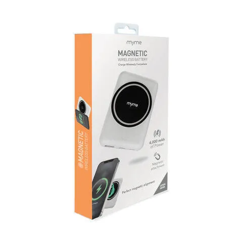 Myme Magnetic Wireless Power Bank 4000mAh