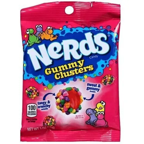 Nerds Gummy Clusters fruit 85g