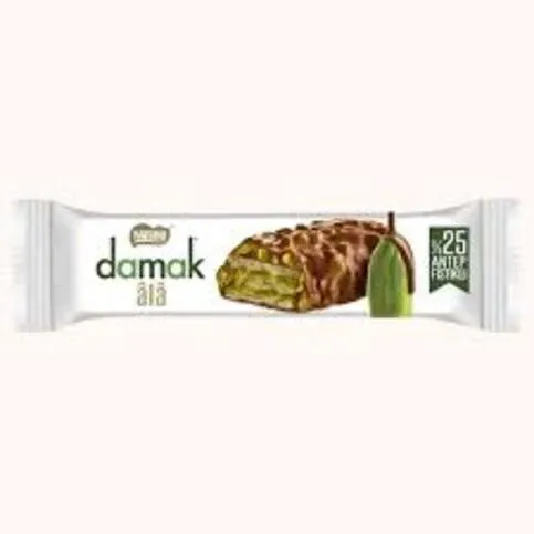 Nestlé - Damak Ala (chocolate covered pistachio-cream filled wafer bar), 30g