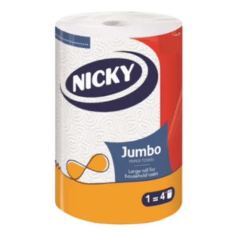 Nicky Jumbo Single Pack - Kitchen Roll