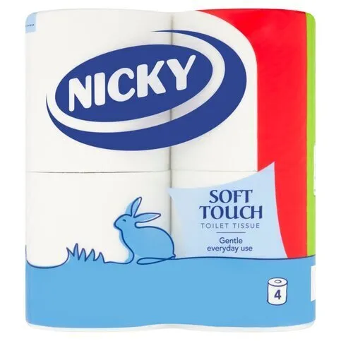 Nicky Soft Touch Toilet Tissue