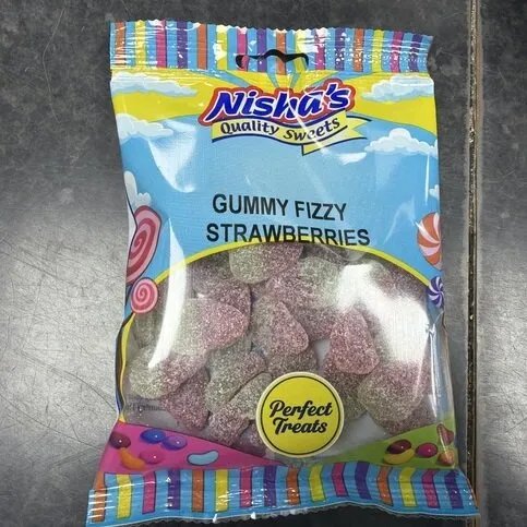 NISHA GUMMY FIZZY STRAWBERRY