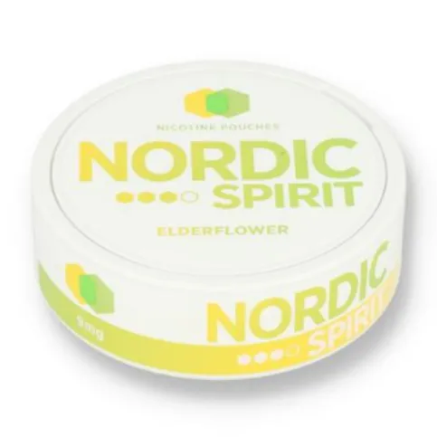 Nordic Spirit Nicotine Pouches Elderflower 9mg
