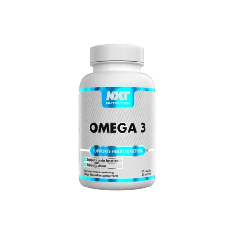 NXT Nutrition, Omega 3, 60 Capsules