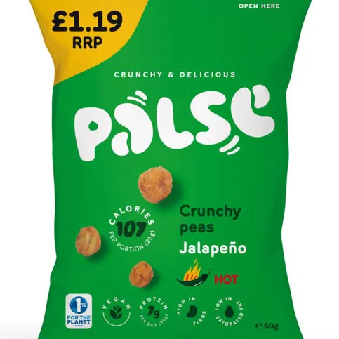 Palse Crunchy Peas Jalapeno 