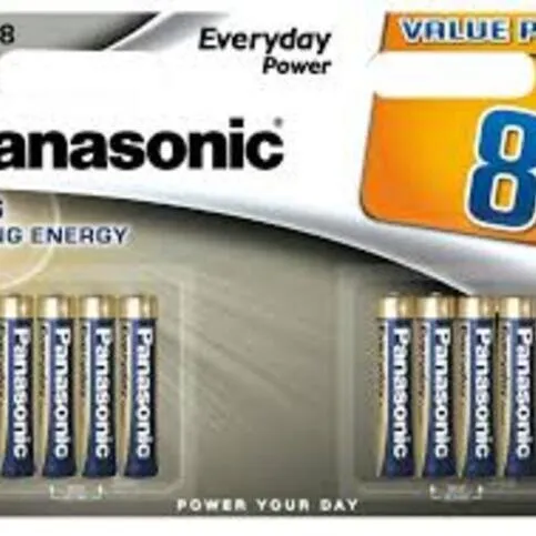 Panasonic Aaa Batteries 4+4 Free 4+4