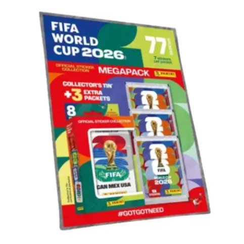 Panini Fifa World Cup 2026 Sticker Collection - Mega Pack